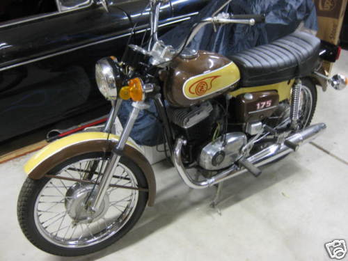 1970 CZ JAWA 175 Motorcycle