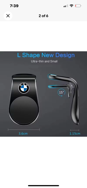 BMW Car Magnetic Vent Cell phone Holder