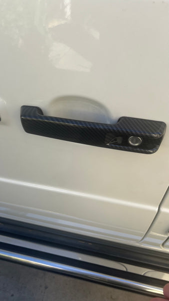 AMG G55, G63 Gwagon W463, W463A Carbon Fiber door handle cover