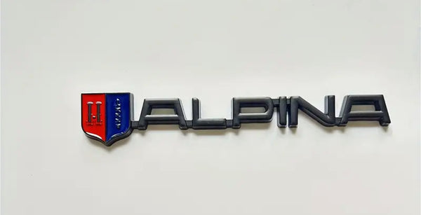 BMW ALPINA Metal Emblem Trunk badge