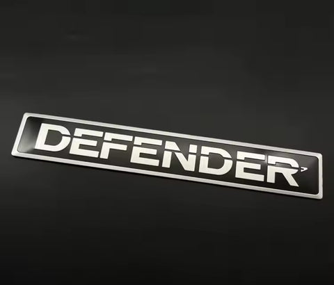 Land Rover 1980s and 1990s Defender 110, 99, 130 Metal Hood badge Emblem