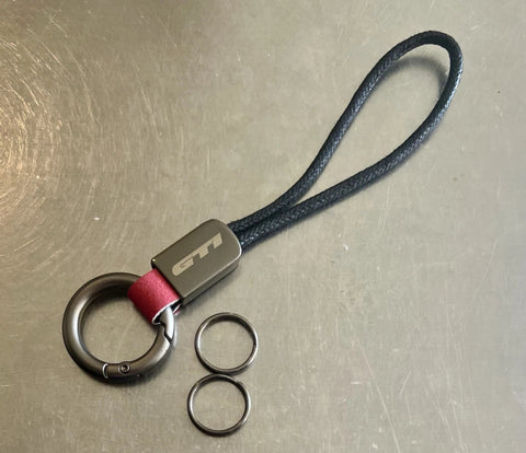 GTI Volkswagen VW Rope Keychain