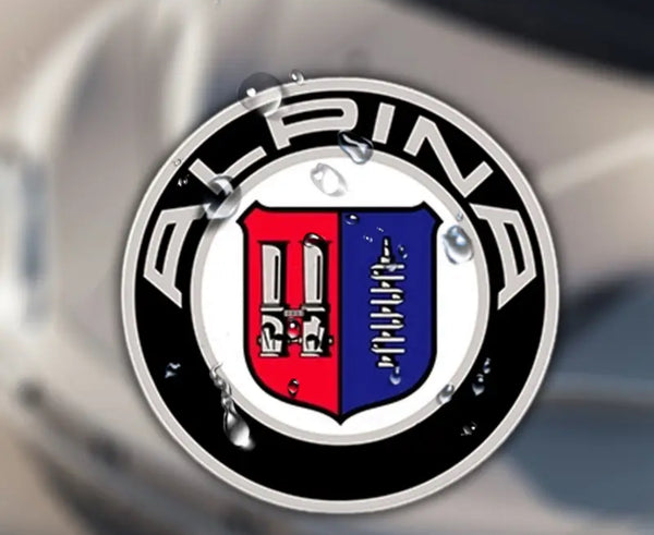 BMW ALPINA Glass and  Body Die Cut Stickers