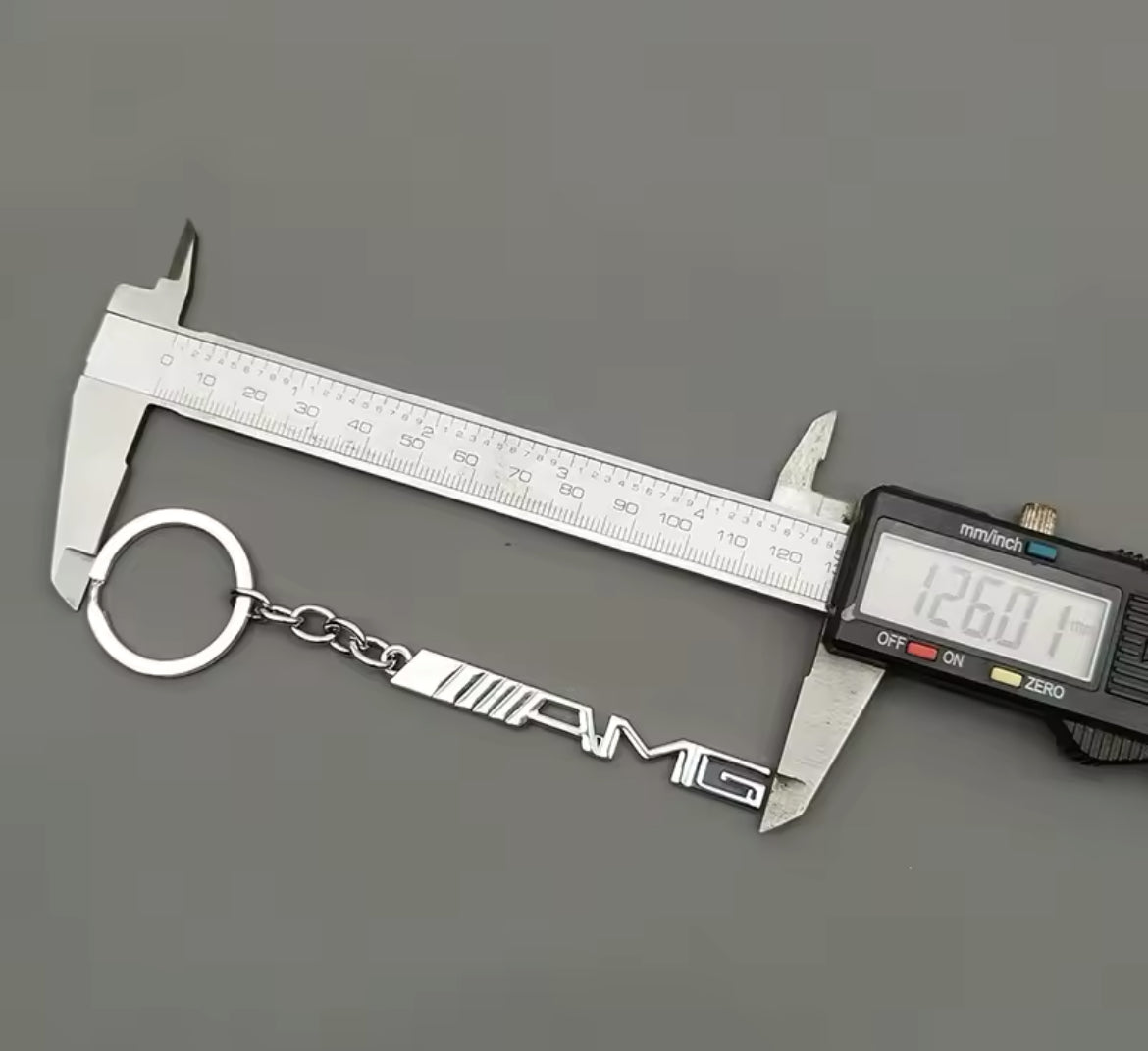 AMG Mercedes-Benz Hallow Badge Metal Keychain