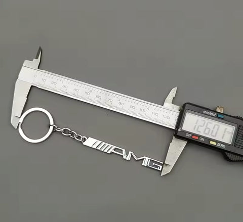 AMG Mercedes-Benz Hallow Badge Metal Keychain