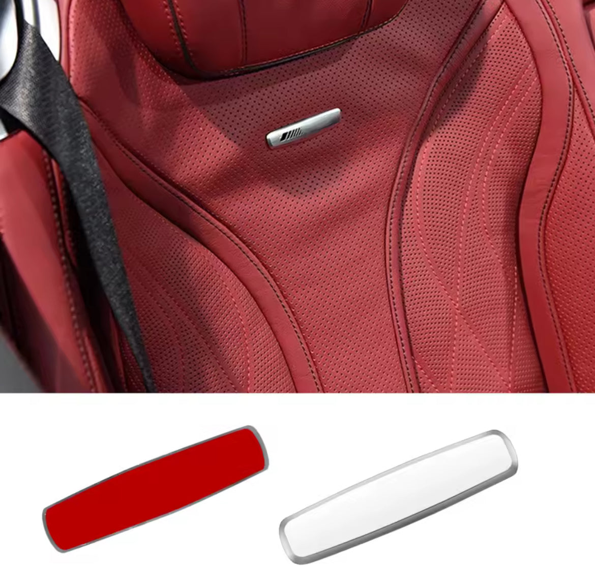 AMG (2) Badge Aluminum Seat badge Emblem