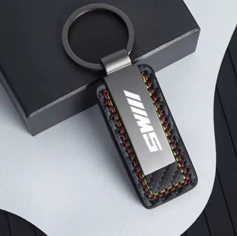 BMW M5 Carbo Fiber x Metal Keychain