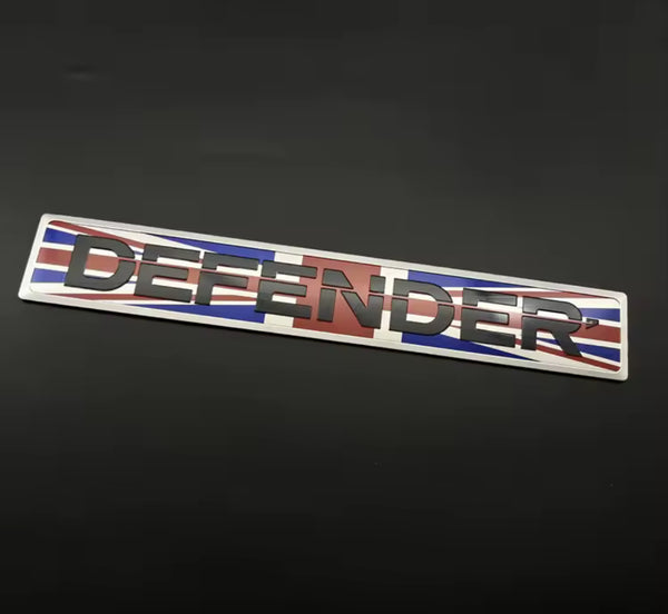 Land Rover 1980s and 1990s Defender 110, 99, 130 Metal Hood badge Emblem
