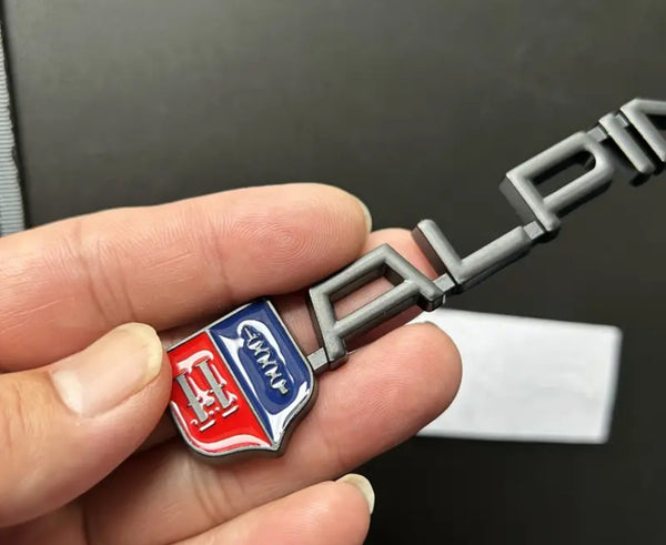 BMW ALPINA Metal Emblem Trunk badge