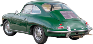 1966 Porsche 365C Irish Green